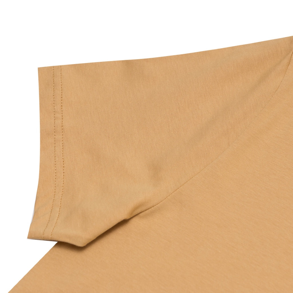 GIORDANO Men's Crew Neck Deer Head Tee (01024641) - 05 - Yellow Mosaic