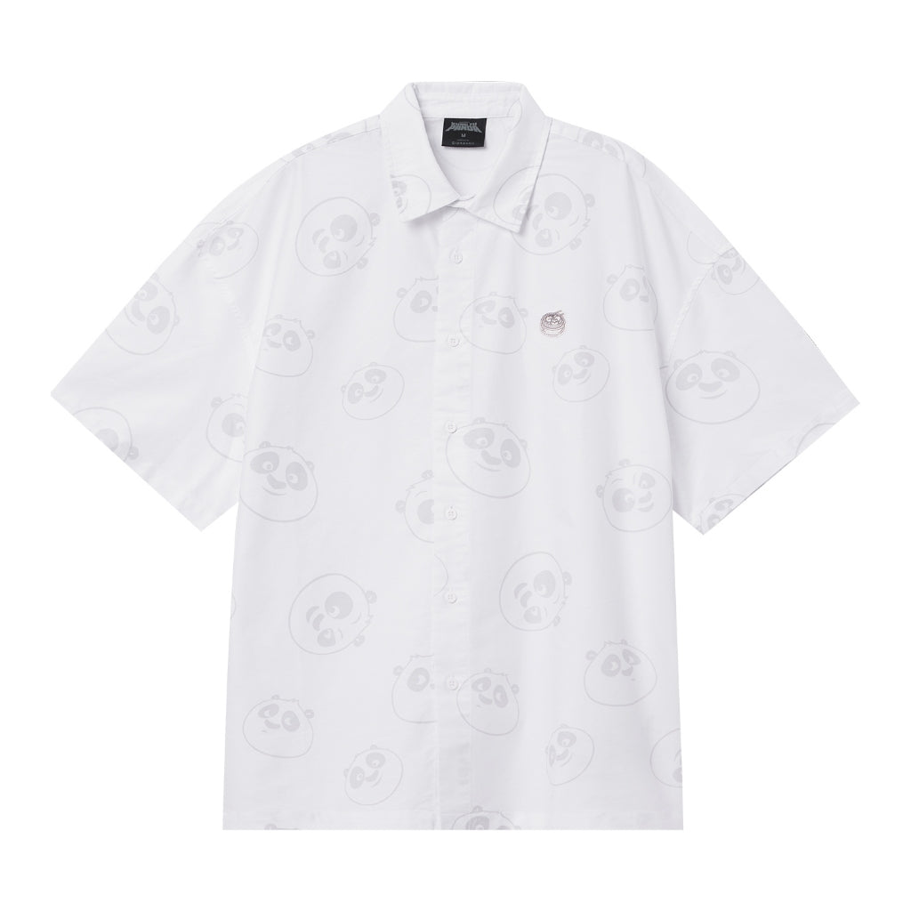 Men's Kung Fu Panda Short Sleeves Oxford Shirt (01045250)