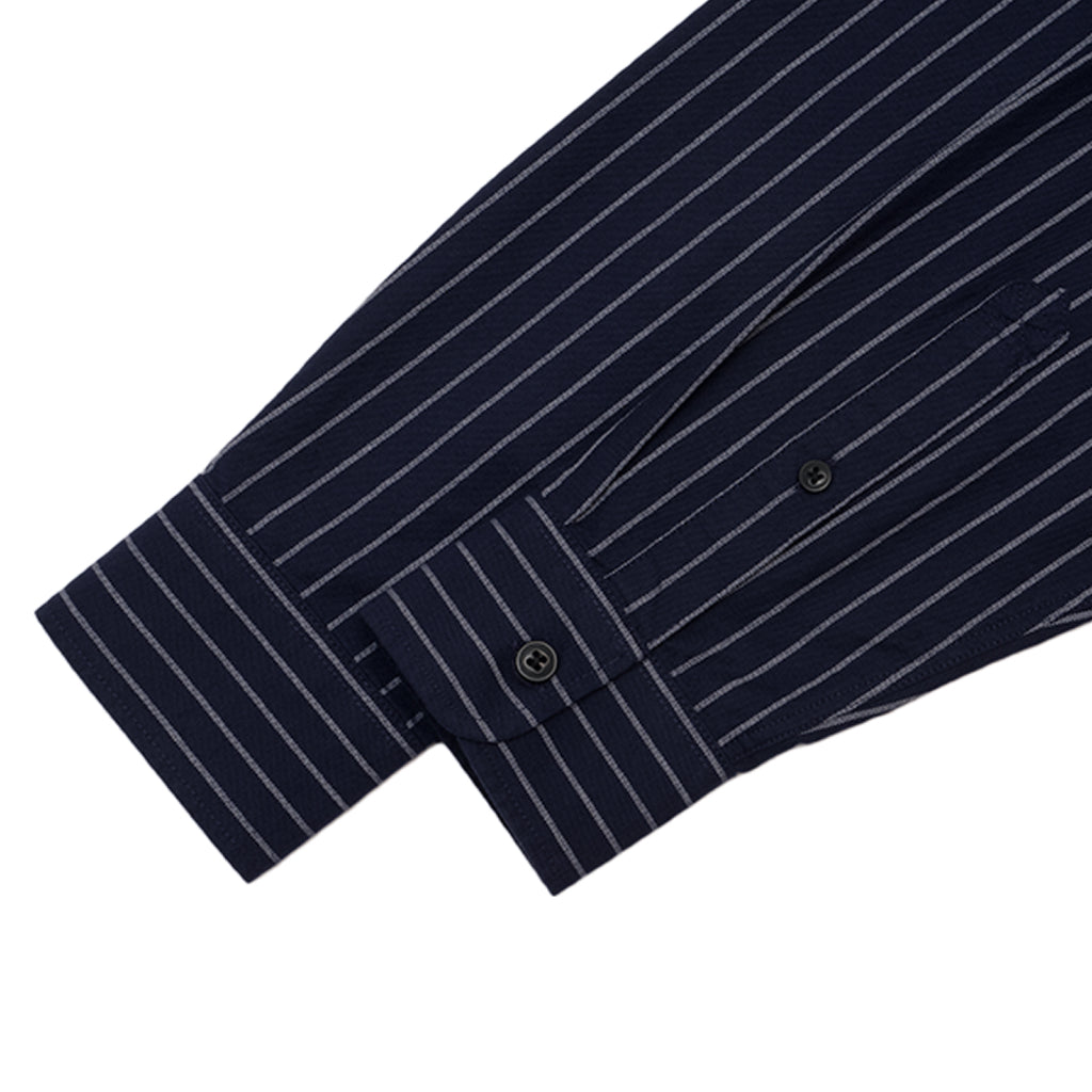 GIORDANO Men's Cotton Oxford Relax Fit Long Sleeves Shirt (01045003)