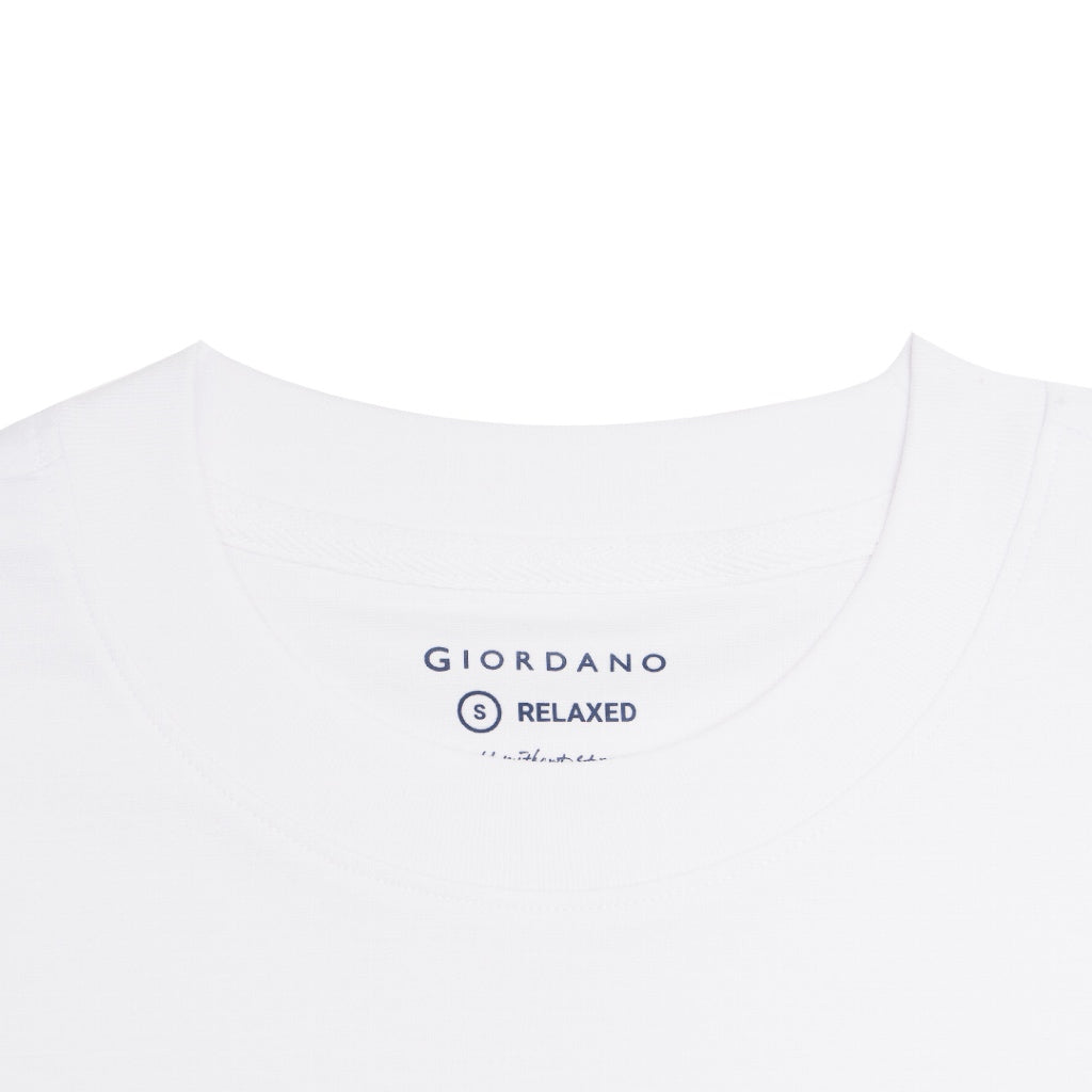 GIORDANO Men's Crew Neck Relax Fit Pocket Tee (01025208)