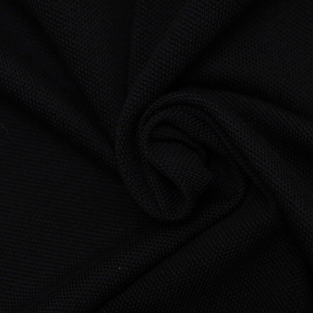 GIORDANO Women's 3D Lion Polo (05314222) - 48 - Signature Black