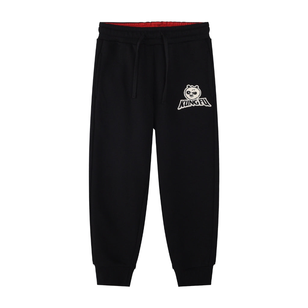 Junior Kung Fu Panda French Terry Mid Rise Regular Tapered Jogger Pants (03115623)