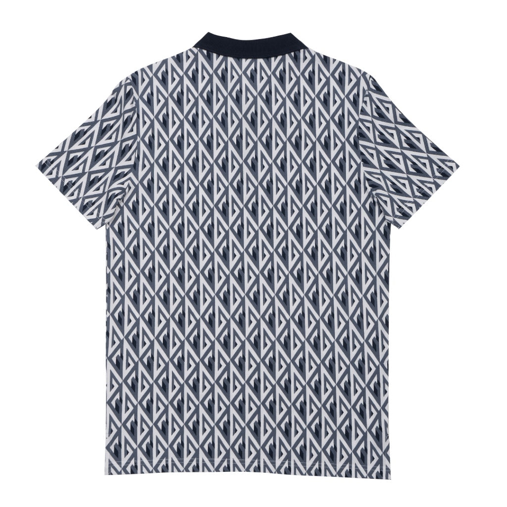 GIORDANO Men's Cotton Lycra All Over Print Polo (01015234)