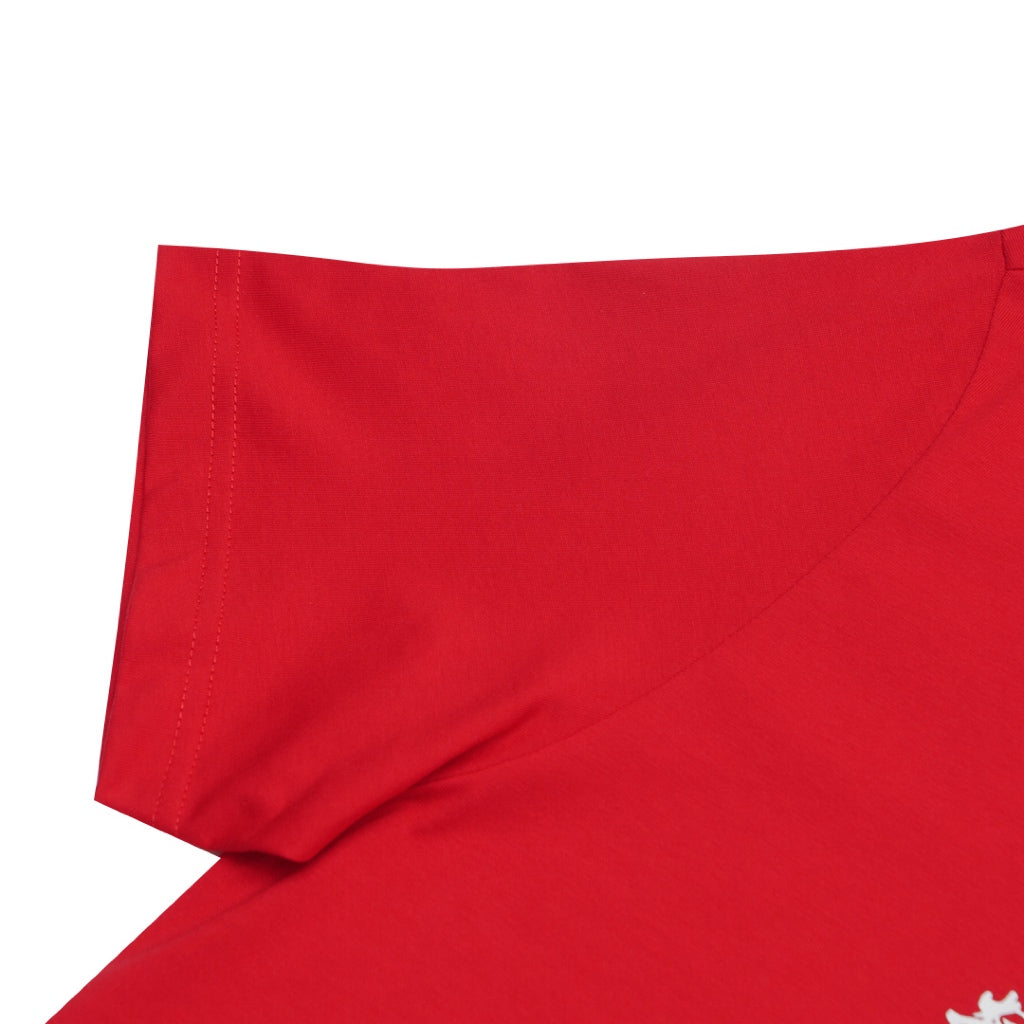 GIORDANO Men's Calligraphy Tee (01092285) - 44 - Haute Red