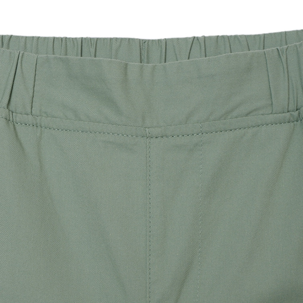 Women's Mid Rise Relax Tapered Audrey Cropped Pants (05424256) - 45 - Turquoise Green