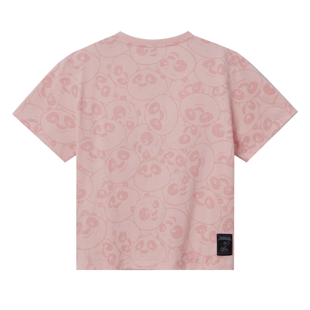 Women's Kung Fu Panda All Over Print Printed Tee (05395224)