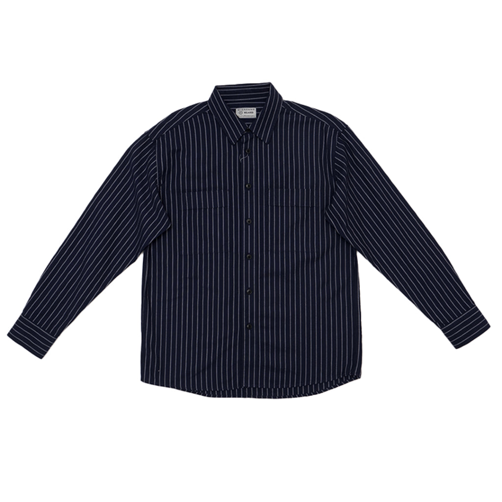 GIORDANO Men's Cotton Oxford Relax Fit Long Sleeves Shirt (01045003)