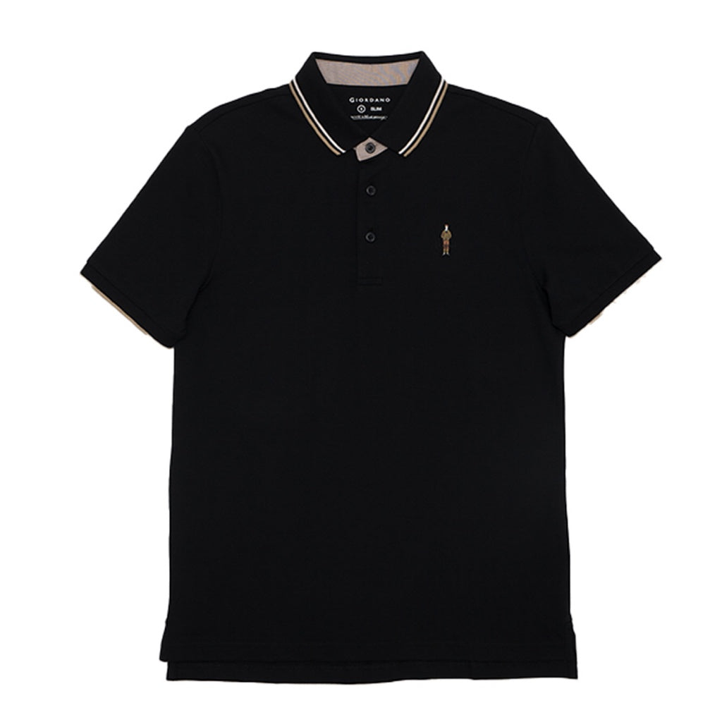 Men's Classic Man Polo (01013260) - 75 - Signature Black
