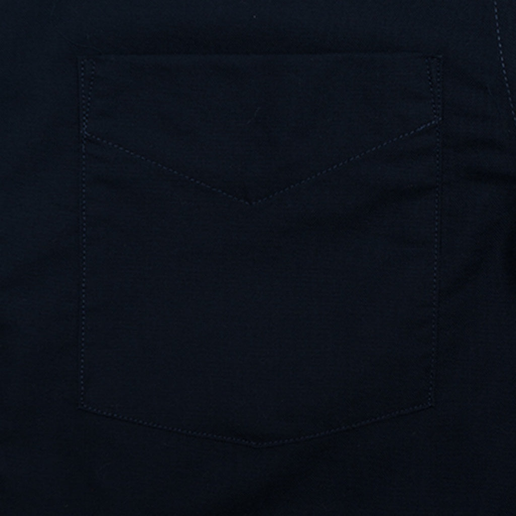 Men's Cotton Wrinkle Free Long Sleeves Oxford Shirt (01044025) - 66 - Black