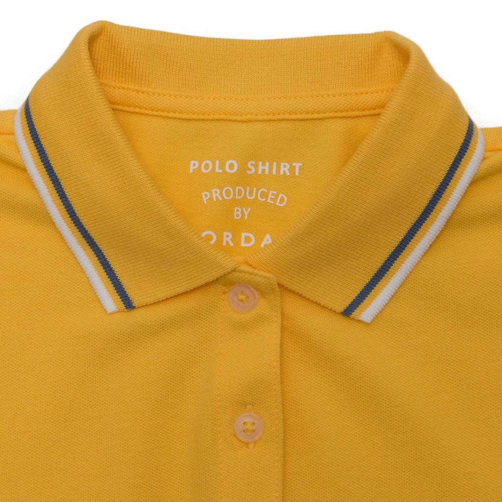 GIORDANO Women's Solid Polo (05311018) - 84 - Daffodil Yellow
