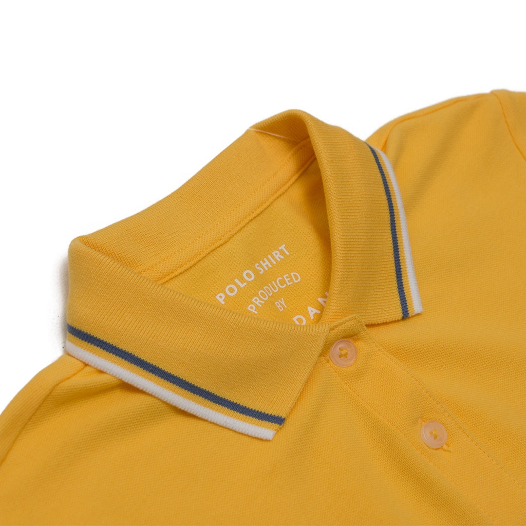 GIORDANO Women's Solid Polo (05311018) - 84 - Daffodil Yellow