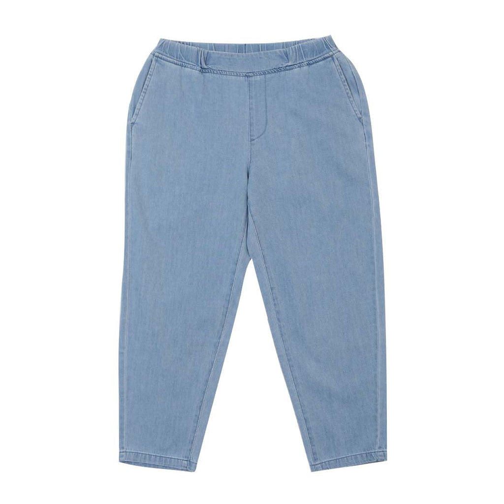 GIORDANO Women's Denim Mid Rise Relax Tapered Fit Jeans (05425037)