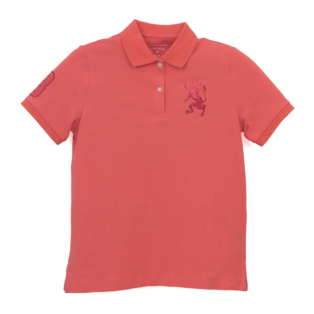 GIORDANO Women's Comfort Fit 3D Lion Polo (05316227)