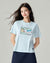 GIORDANO x Chiikawa Women's Sorona Jersey Crew Neck Boyfriend Fit Printed Tee (05396404)